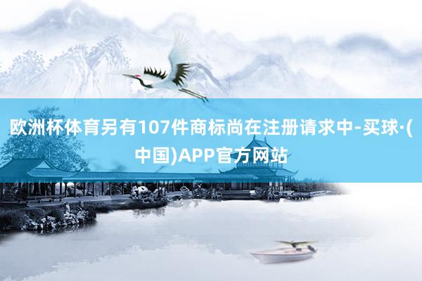 欧洲杯体育另有107件商标尚在注册请求中-买球·(中国)APP官方网站